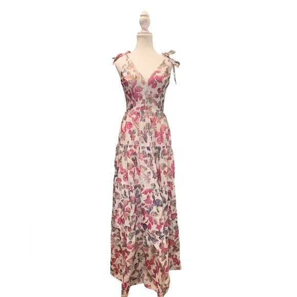 Dress The Population Floral Pearl Maxi Dress - Picture 5 of 8
